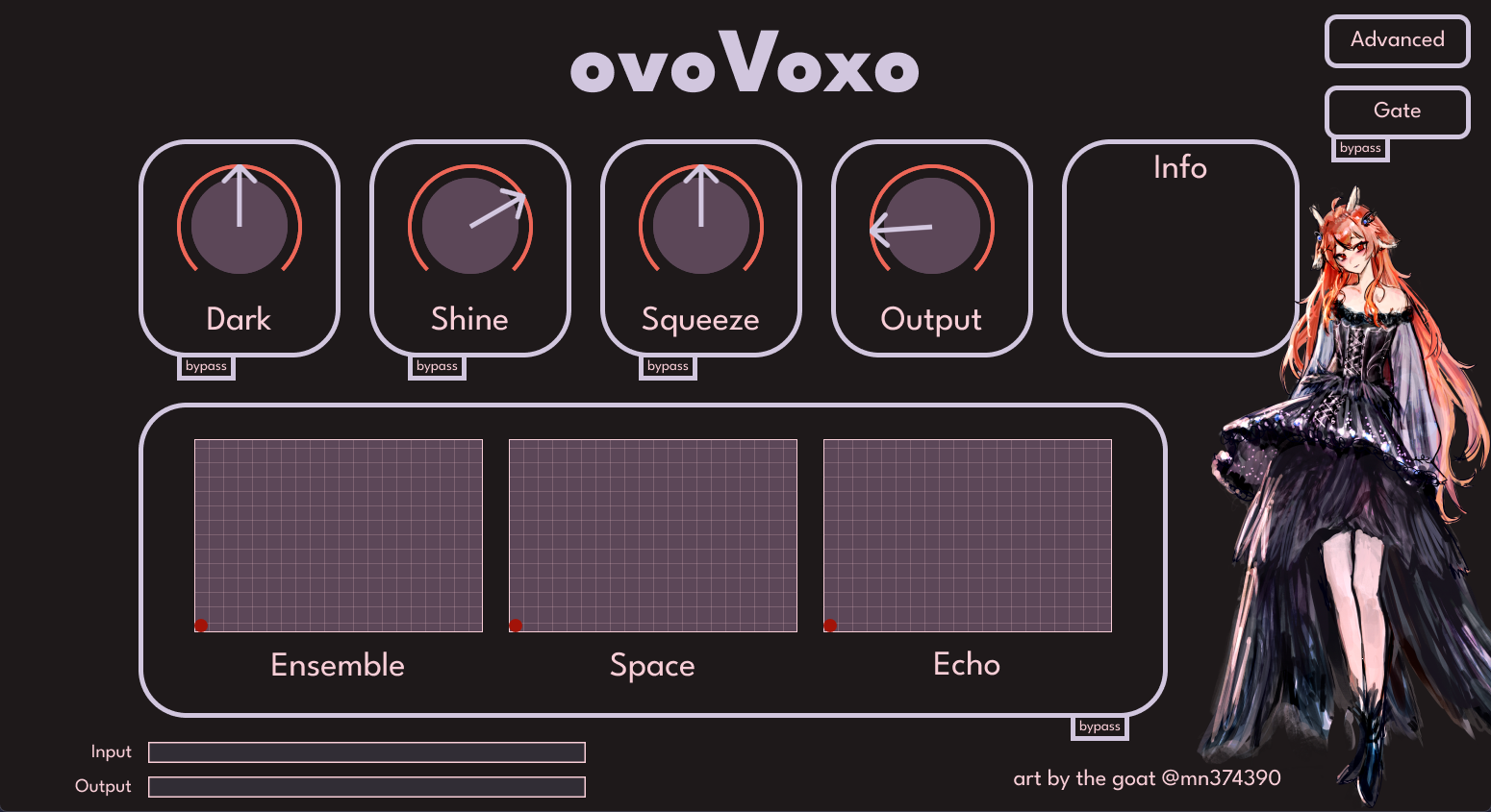 ovoVoxo plugin interface